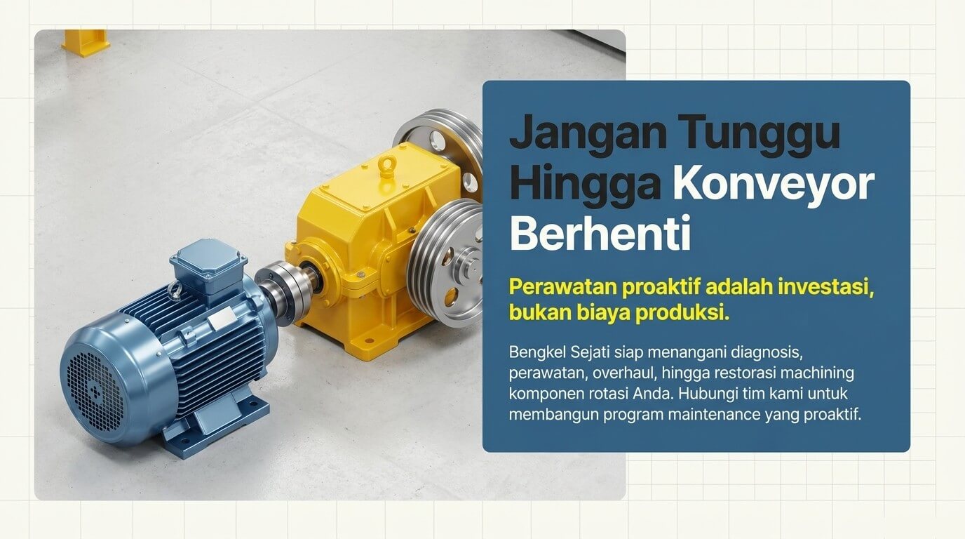 rotasi conveyor - bengkel sejati