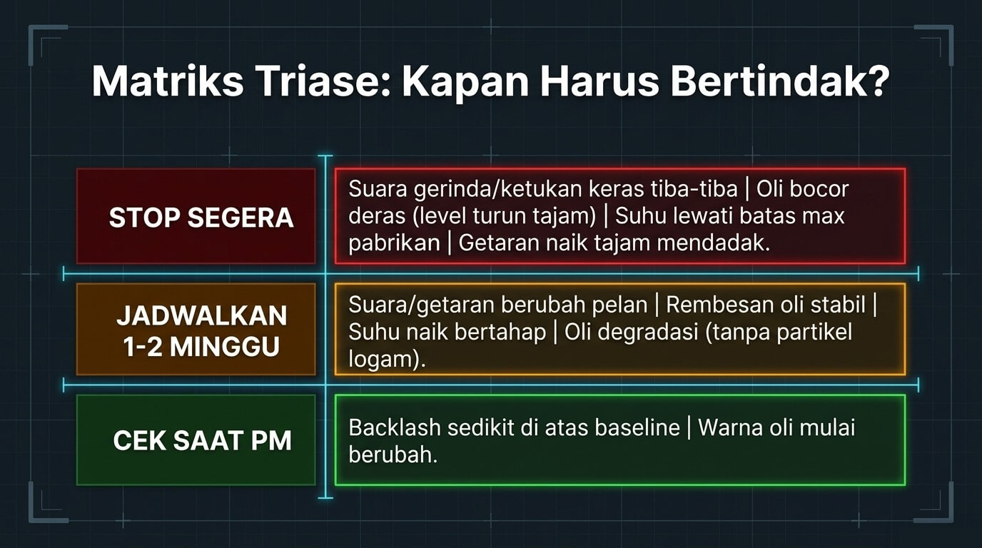 servis gearbox - kapan harus bertindak