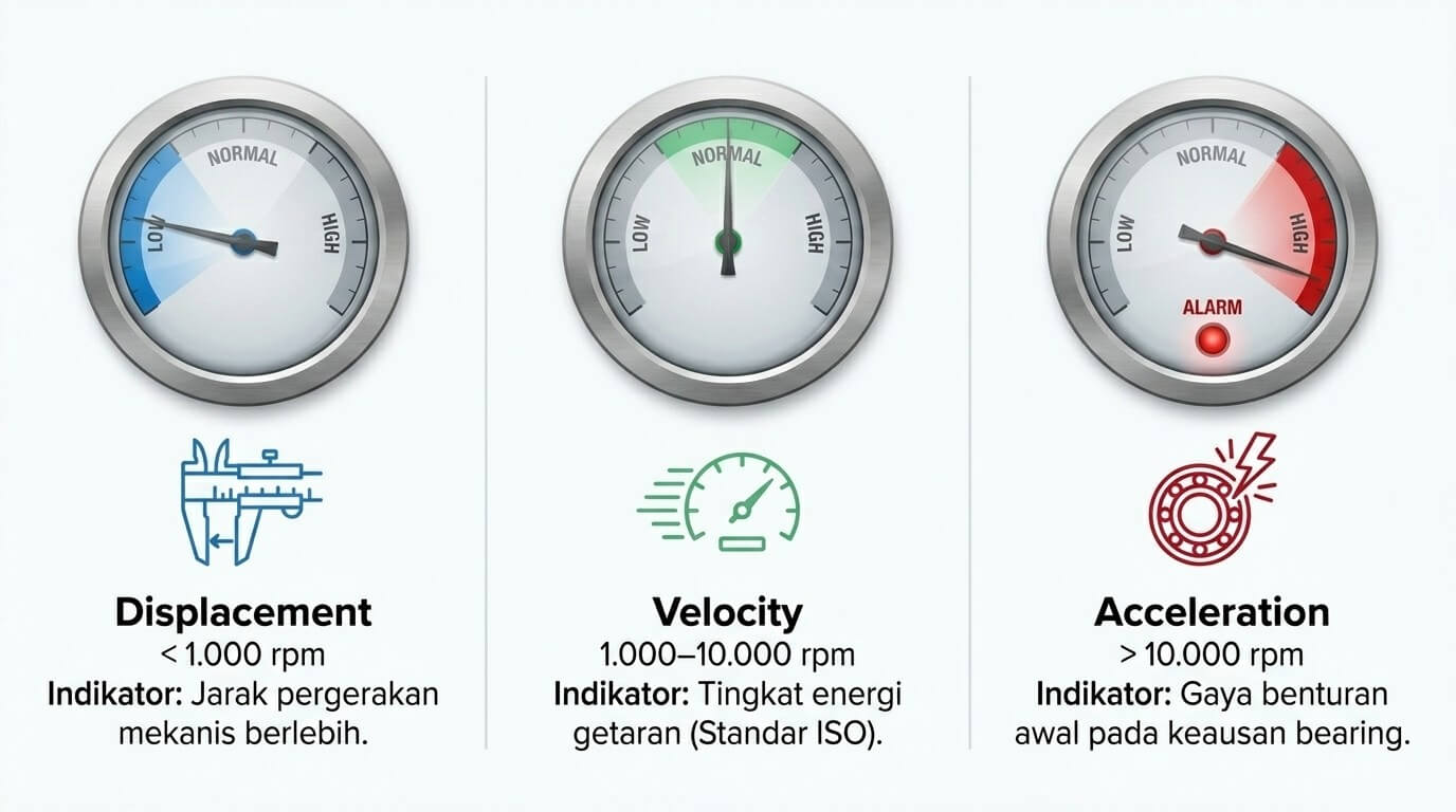 Vibration Condition Monitoring - parameter vibrasi
