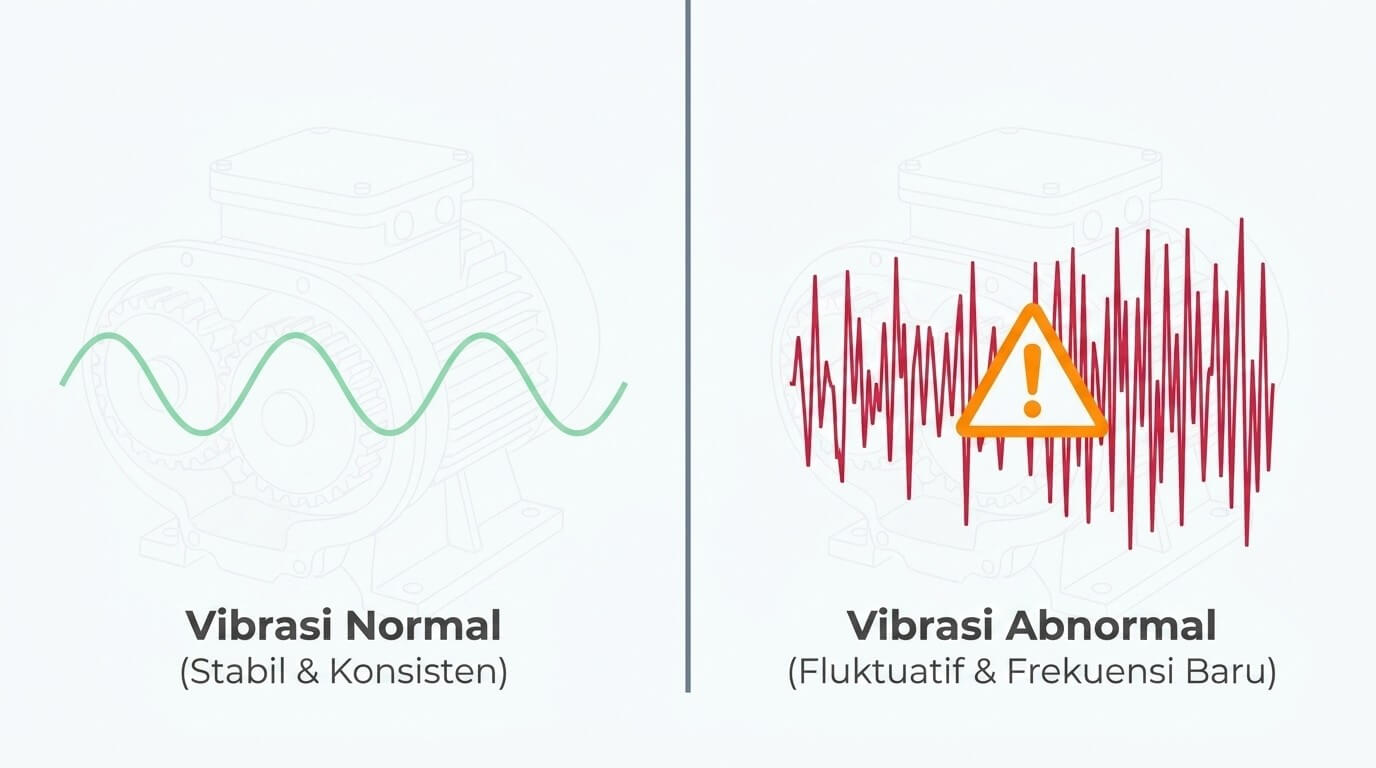 Vibration Condition Monitoring - vibrasi norma dan abnormal
