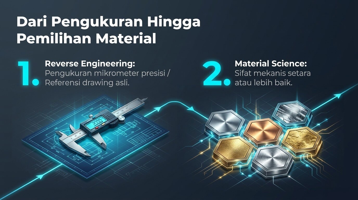 Fabrikasi - proses identifikasi dan pemilihan material