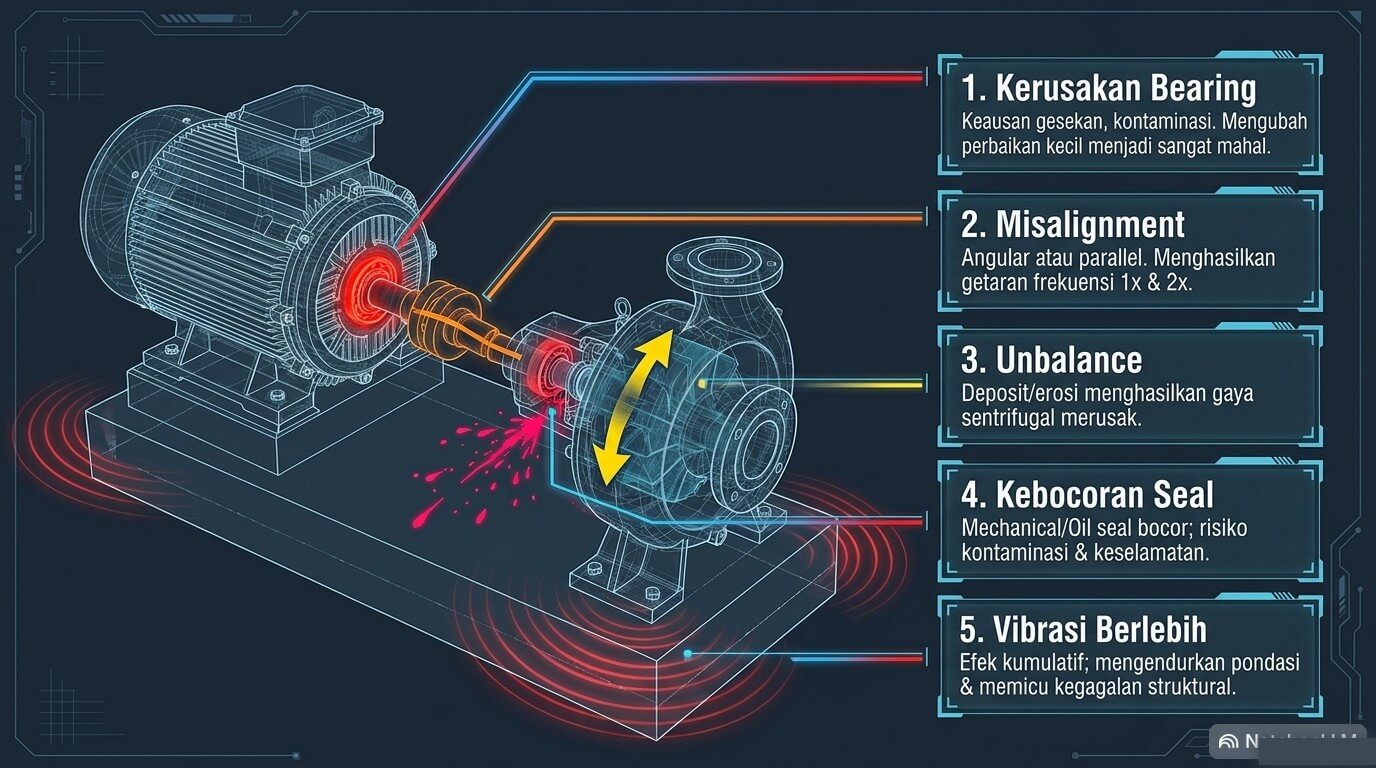 Rotating Equipment - kerusakan paling umum
