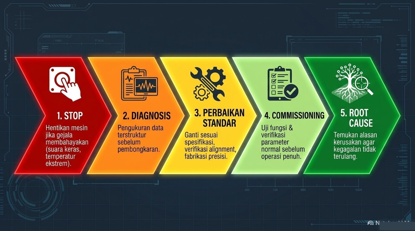 Rotating Equipment - langkah penanganan
