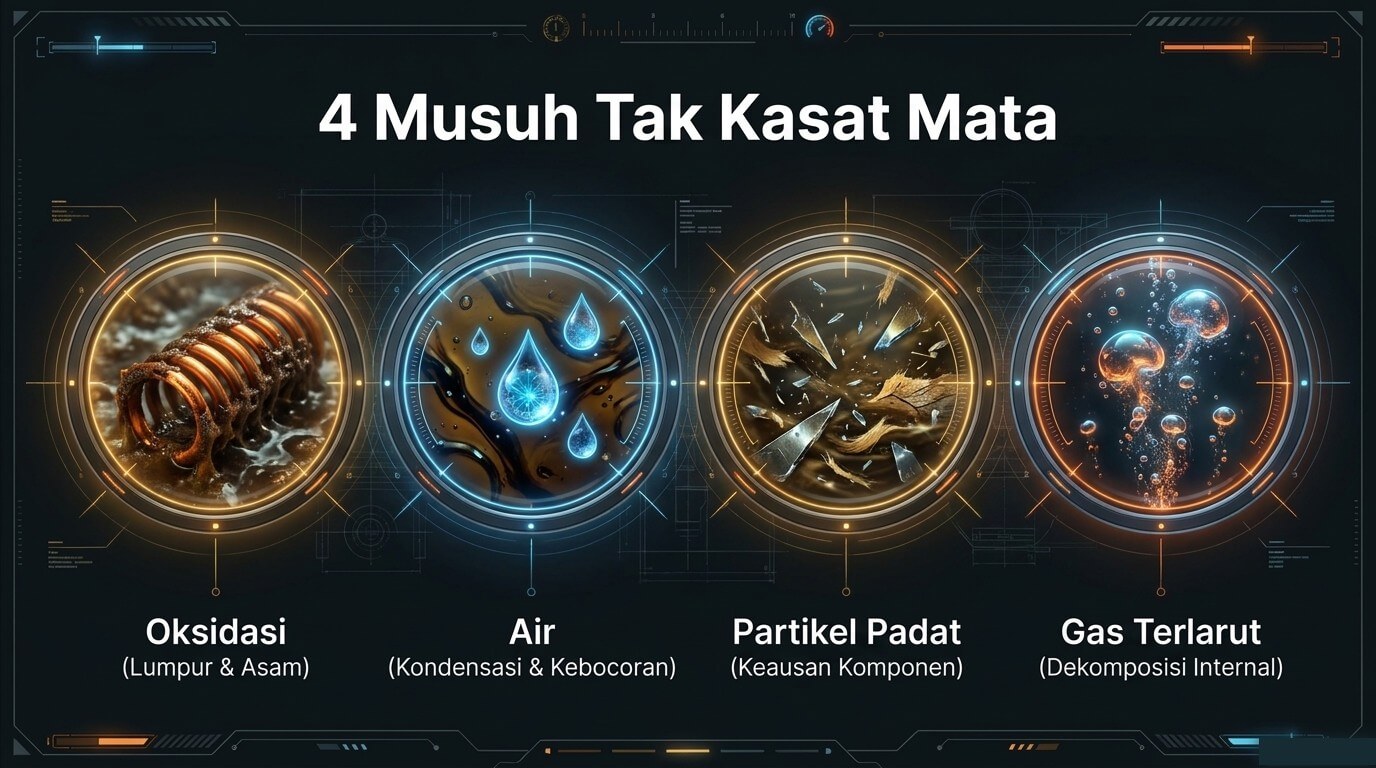 trafo - mengapa kualitas minyak turun