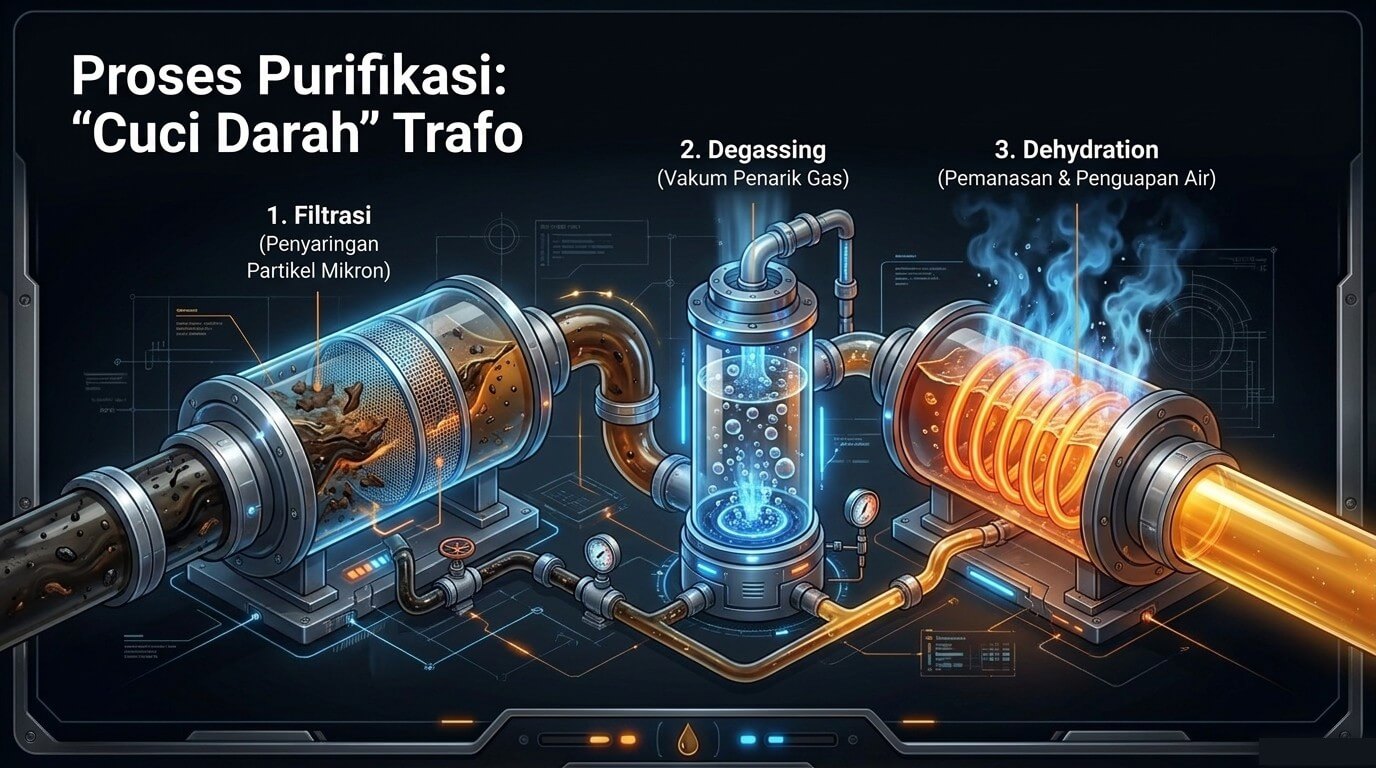 trafo - proses purifikasi
