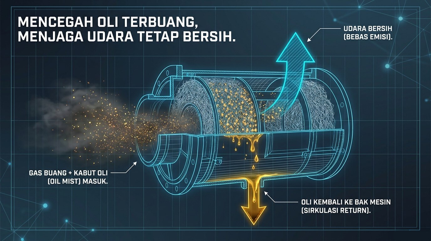 oil demister - definisi