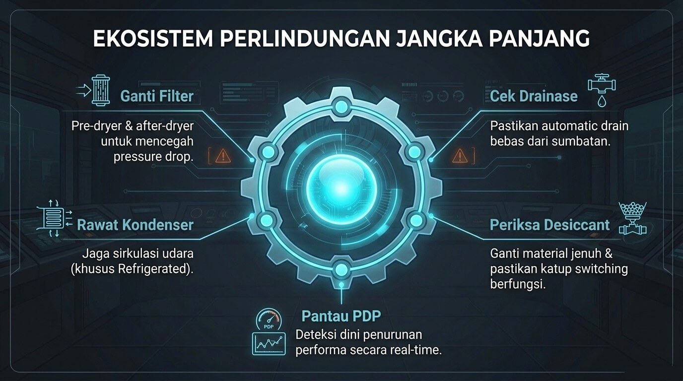 Air dryer - perawatan
