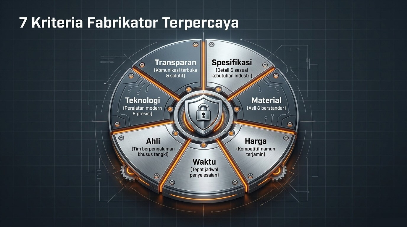 tangki - kriteria memilih fabrikator